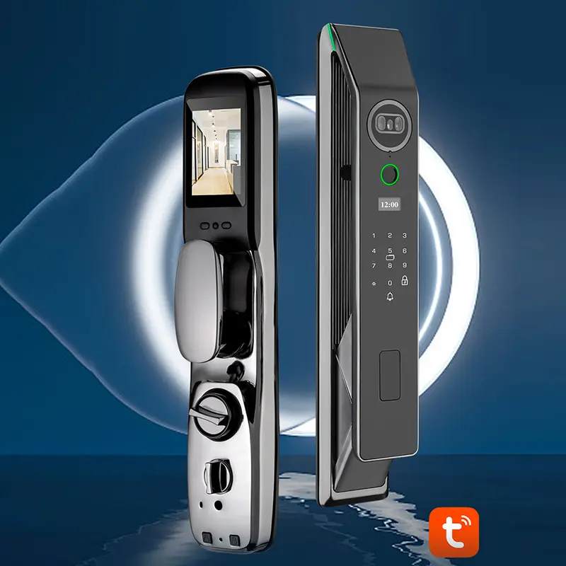 Vodoodporna zunanja vrtna ključavnica s prstnimi odtisi