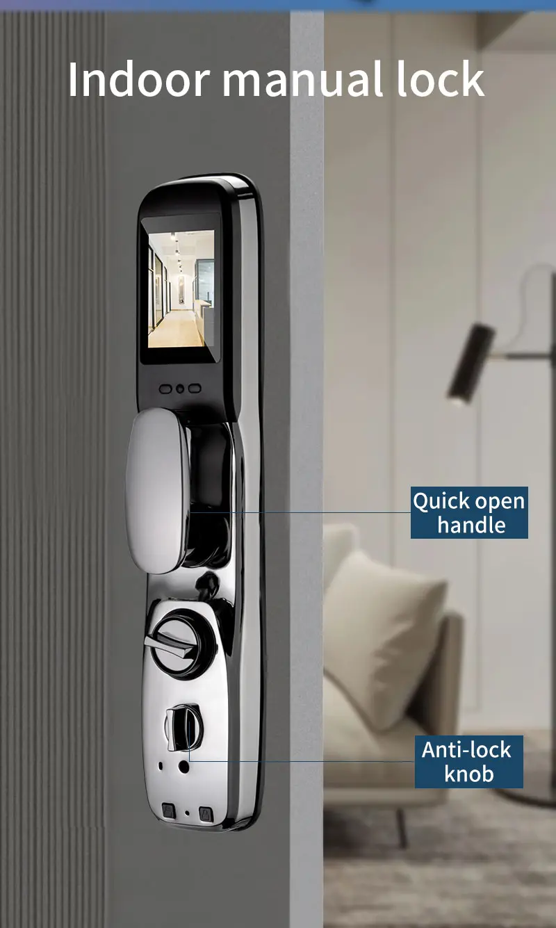 Fingerprint Waterproof Outdoor Garden Lock